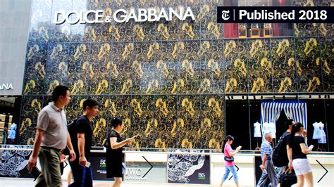 dolce gabbana nytimes|dolce and gabbana china scandal.